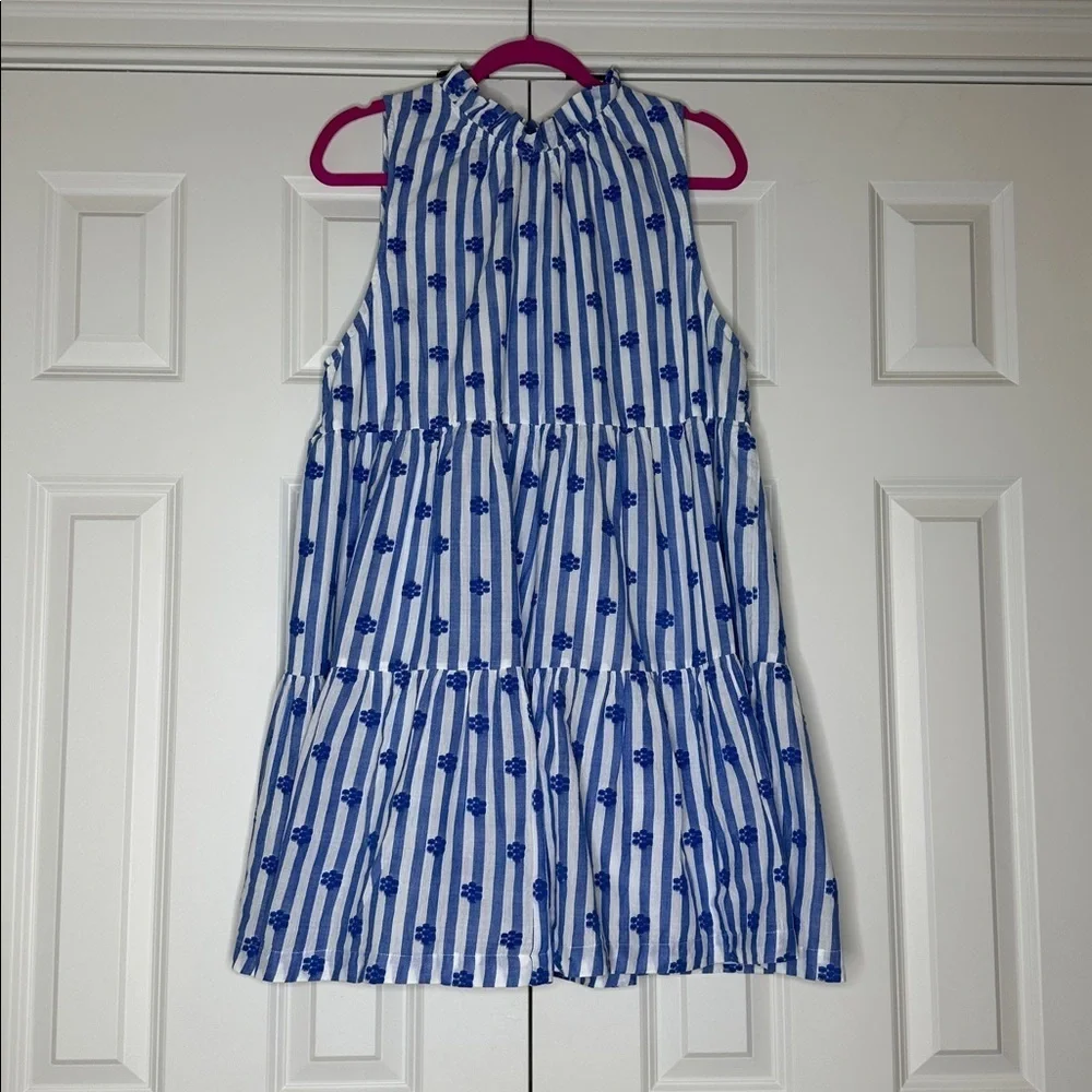 Beau & Ro Striped Floral Dress SzXL